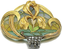 Enamel jewellery